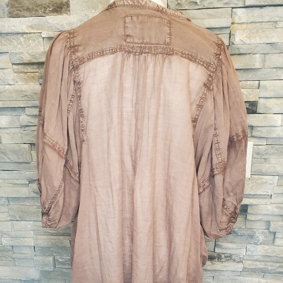 Free People Something Sweet Cotton Tunic Top - Picture 5 of 7